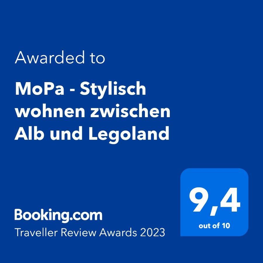 Villa Mopa - Stylisch Wohnen Zwischen Alb Und Legoland à Leipheim Extérieur photo